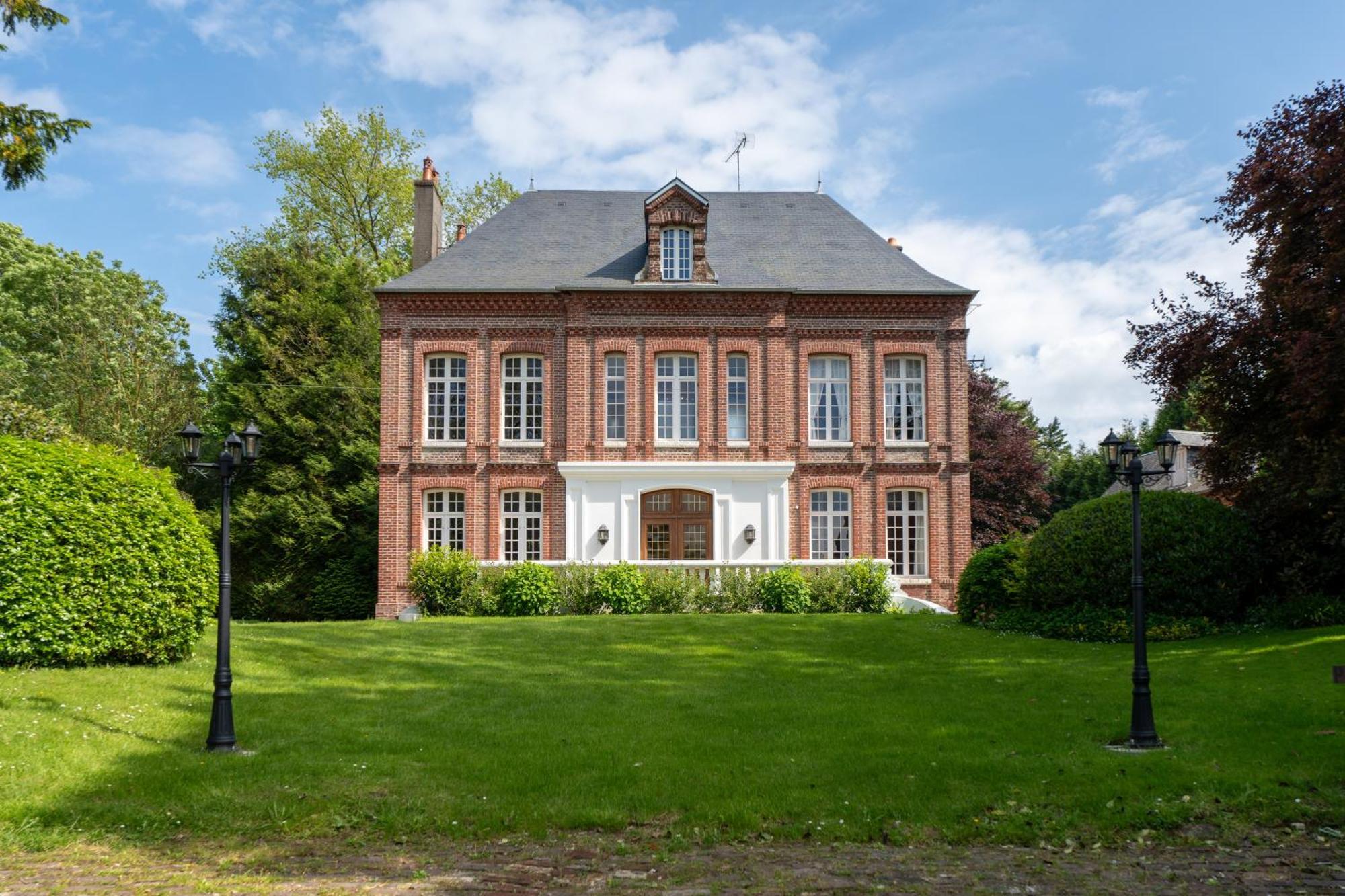 Bed and Breakfast Le Manoir De La Belle Epoque Béthencourt-sur-Mer Exterior foto
